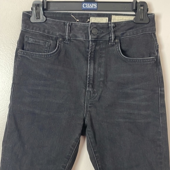 All Saints Reyna High Rise Skinny Jeans – Black, Size 26 - Picture 3 of 12